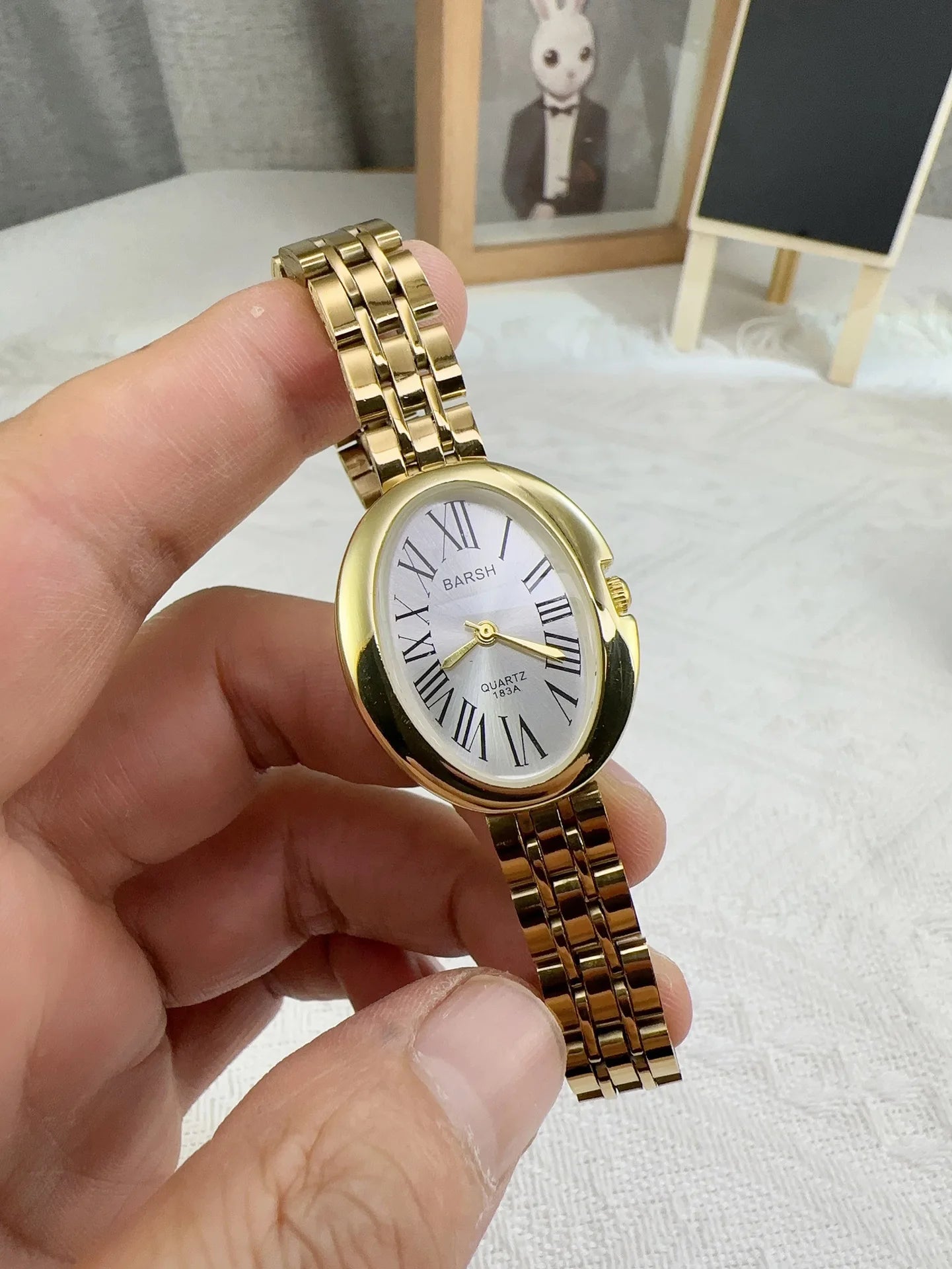 Women’s Oval-Dial Watch
