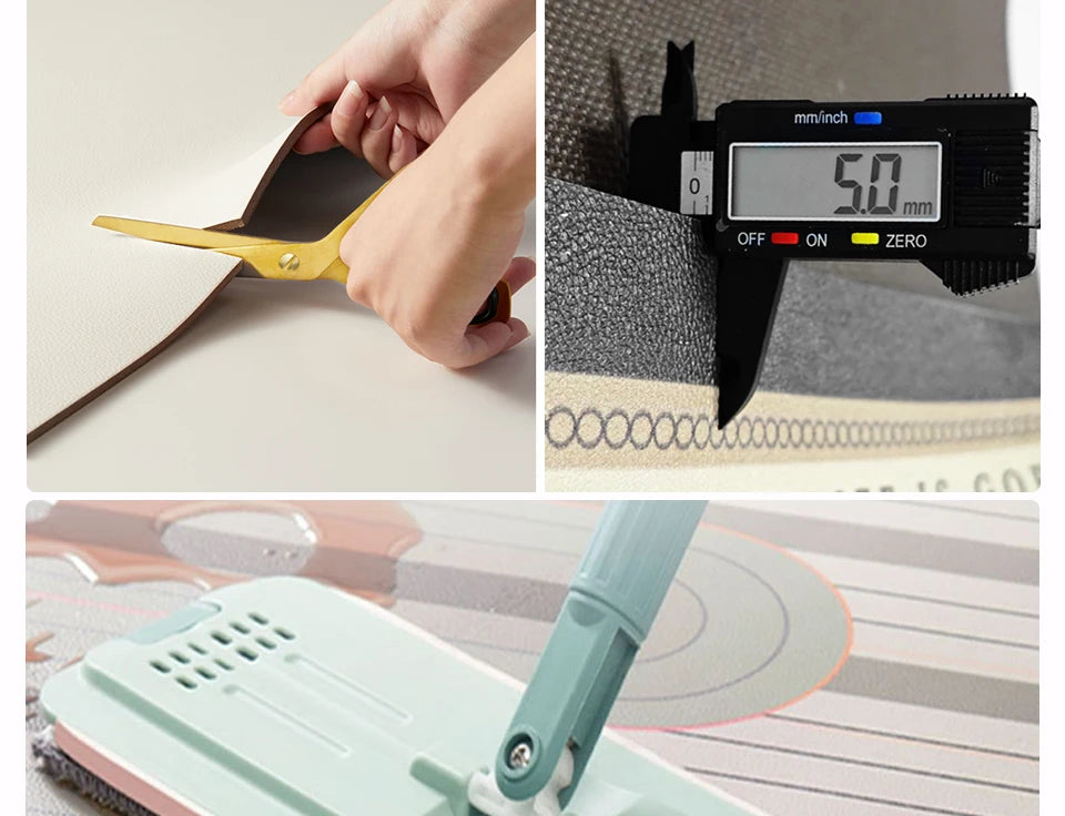 Carpet for Kitchen Floor Mat Pvc Waterproof Anti-slip Area Rug Home Decoration Long Foot Mats  Alfombra Cocina 주방 카펫 Ковер