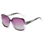New Ladies' Sunglasses with High Sense and Diamond-encrusted Sunglasses Protect against Ultraviolet Rays in Summer.