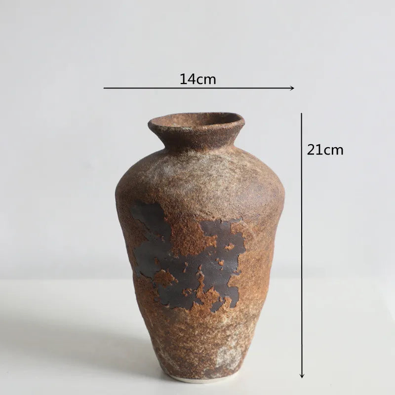 Rough Ceramic Zen Vase