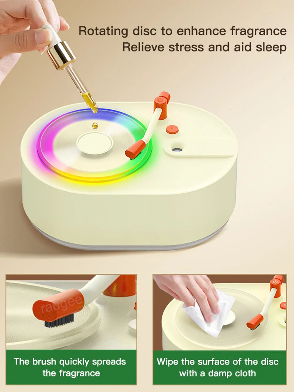 Record-Player Mini Humidifier