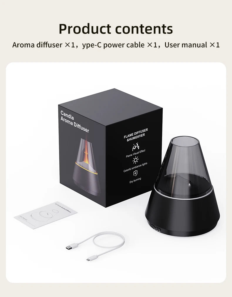 Cool-Mist Diffuser with Light