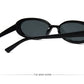 Small Oval UV400 Sunglasses