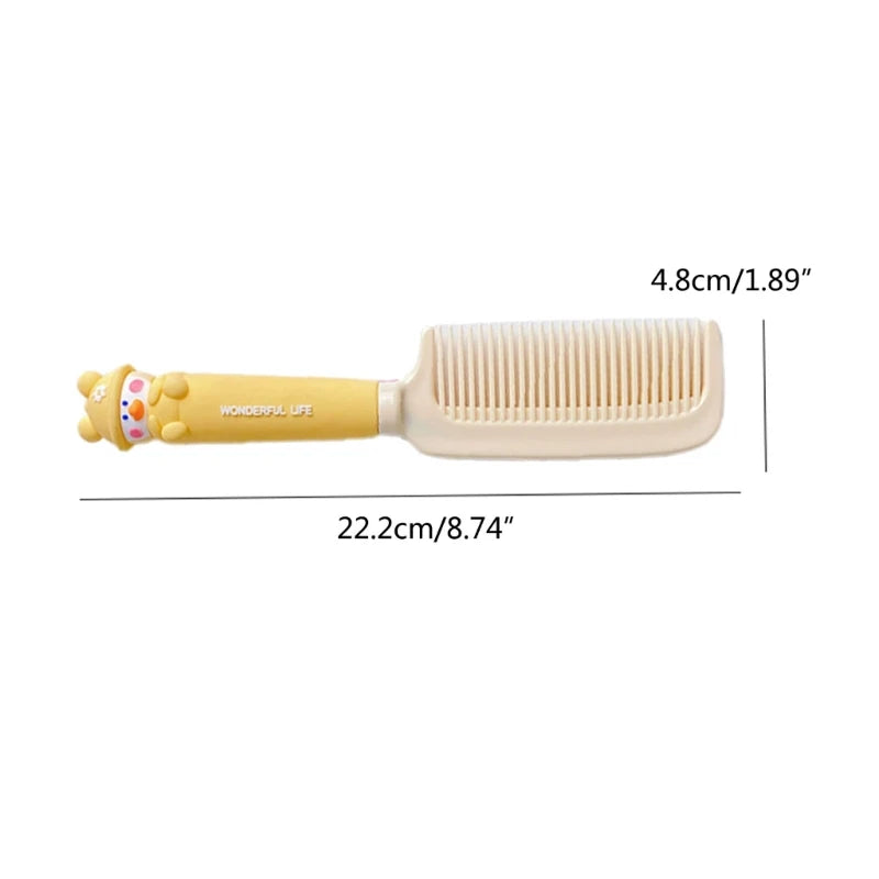 Baby Hair Brush & Comb Set Children Hair Brush Soft Nylon Bristle Cradle Caps Hair Brush for Toddler Infant  Massage Dropship