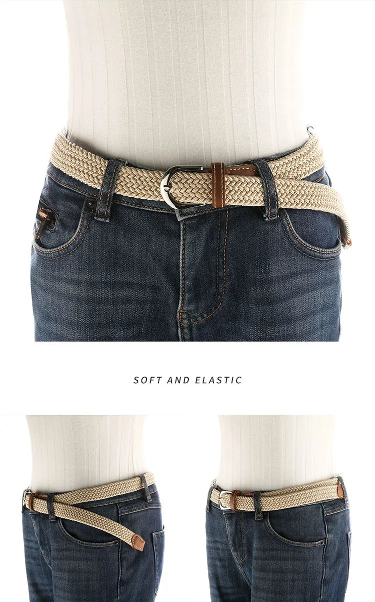 Elastic Woven Belt Unisex