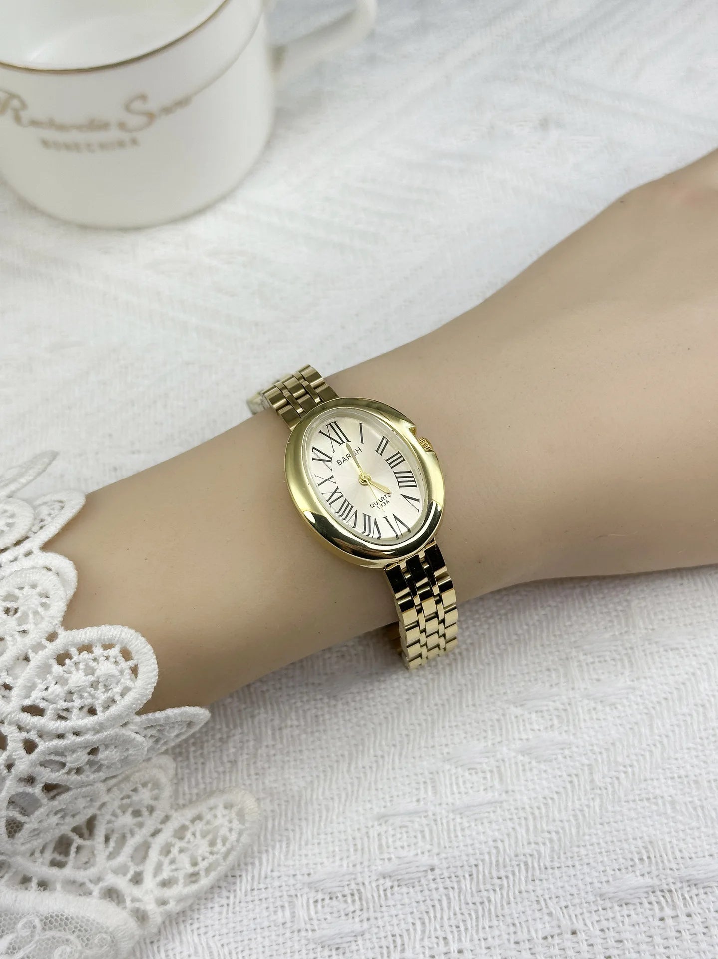 Women’s Oval-Dial Watch
