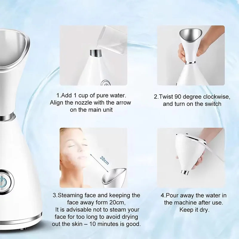 Hot & Cold Face Steamer