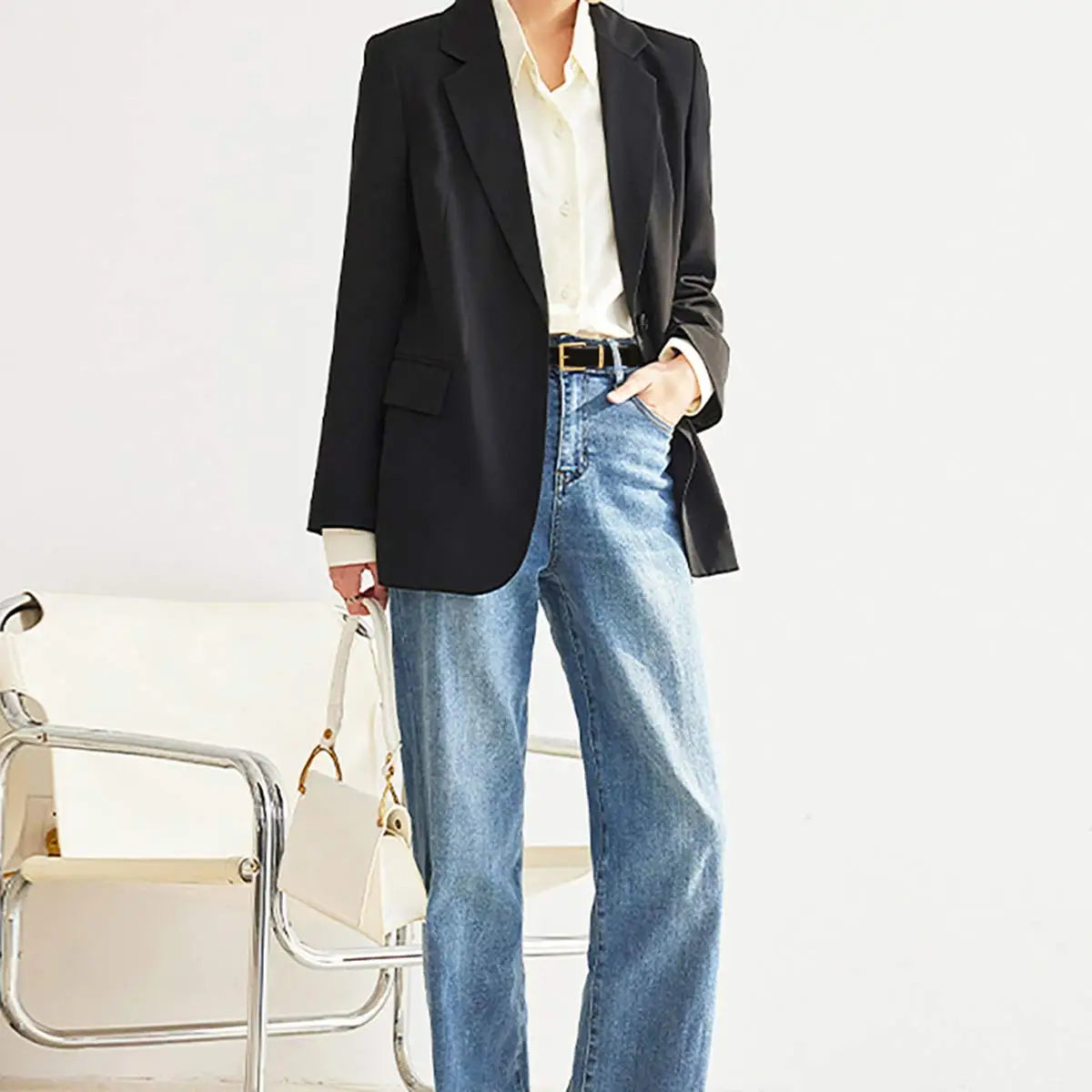 Fashion Woman's Leather Belt High Quality Buckle Hardware Practical Apperal Accessories Fit Jeans Suit Trousers Festival Gift