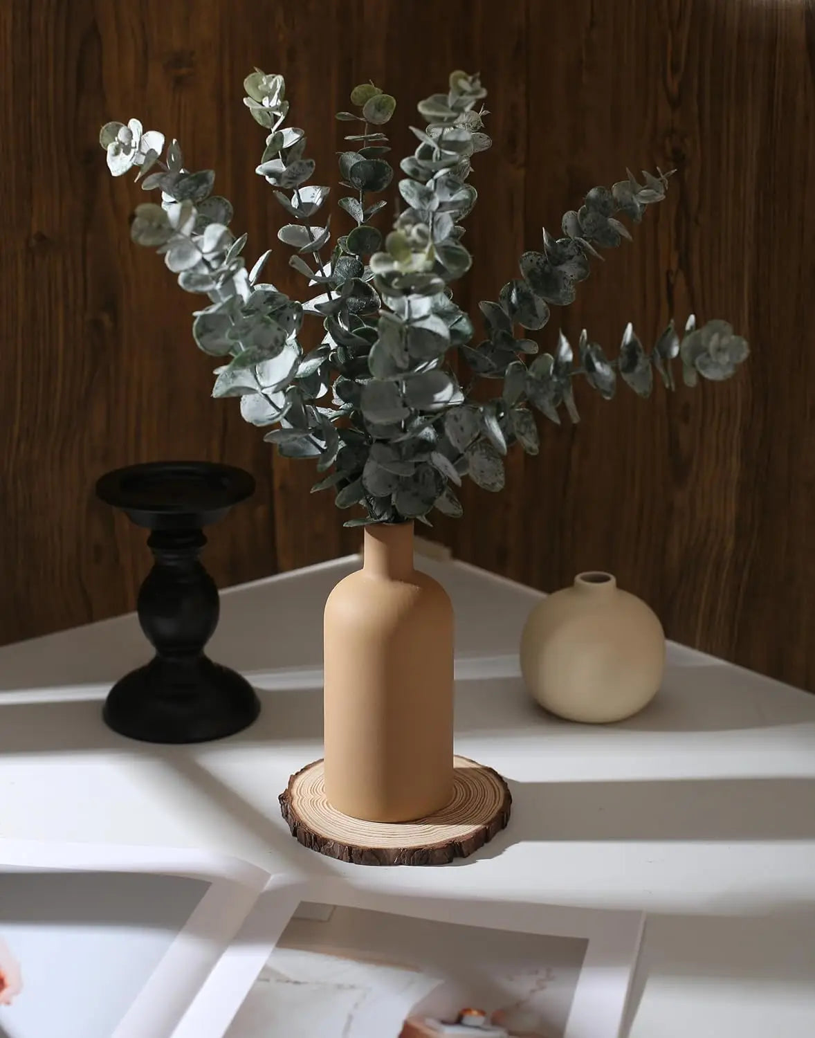 Neutral Farmhouse Vase Set