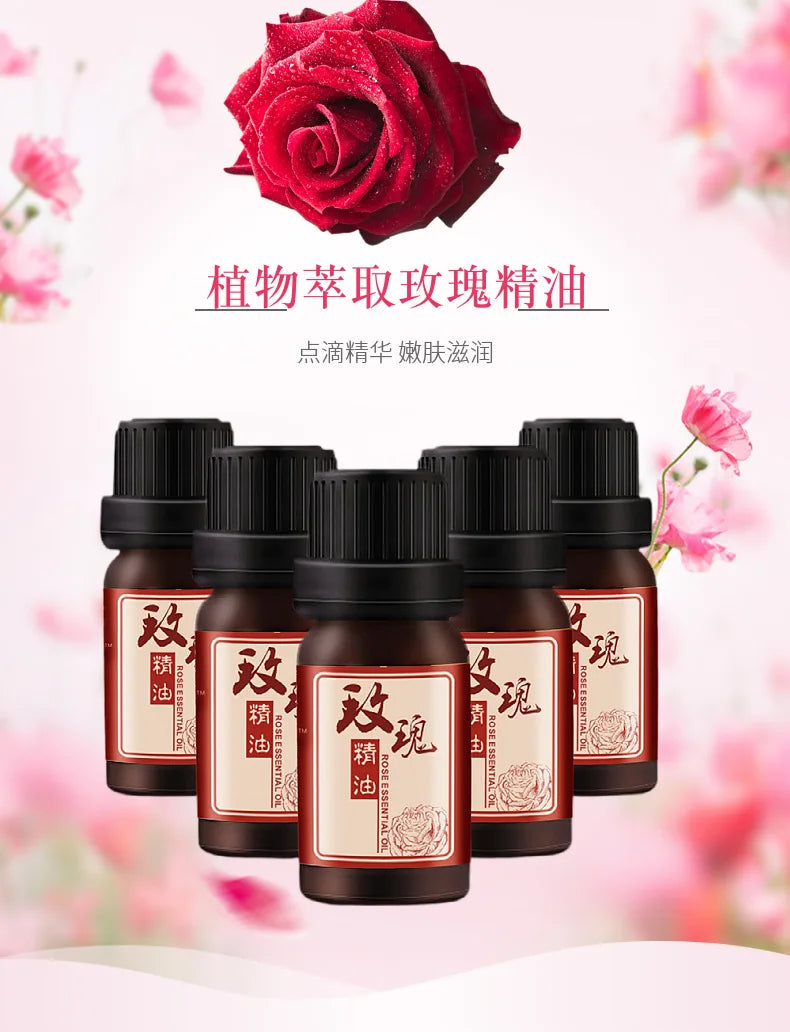 10ml Natural Plant Essential Oil Face and Body Skin Care Moisturizing Massage Shoulder and Neck Conditioning Essential Oil