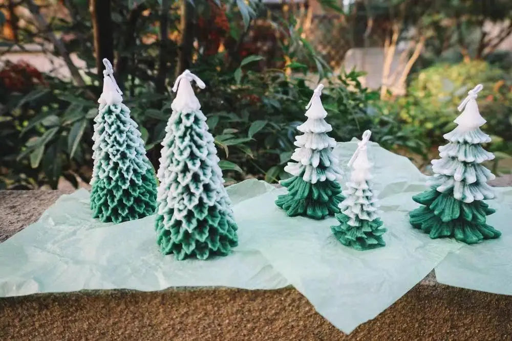 Christmas Cedar Tree Candle