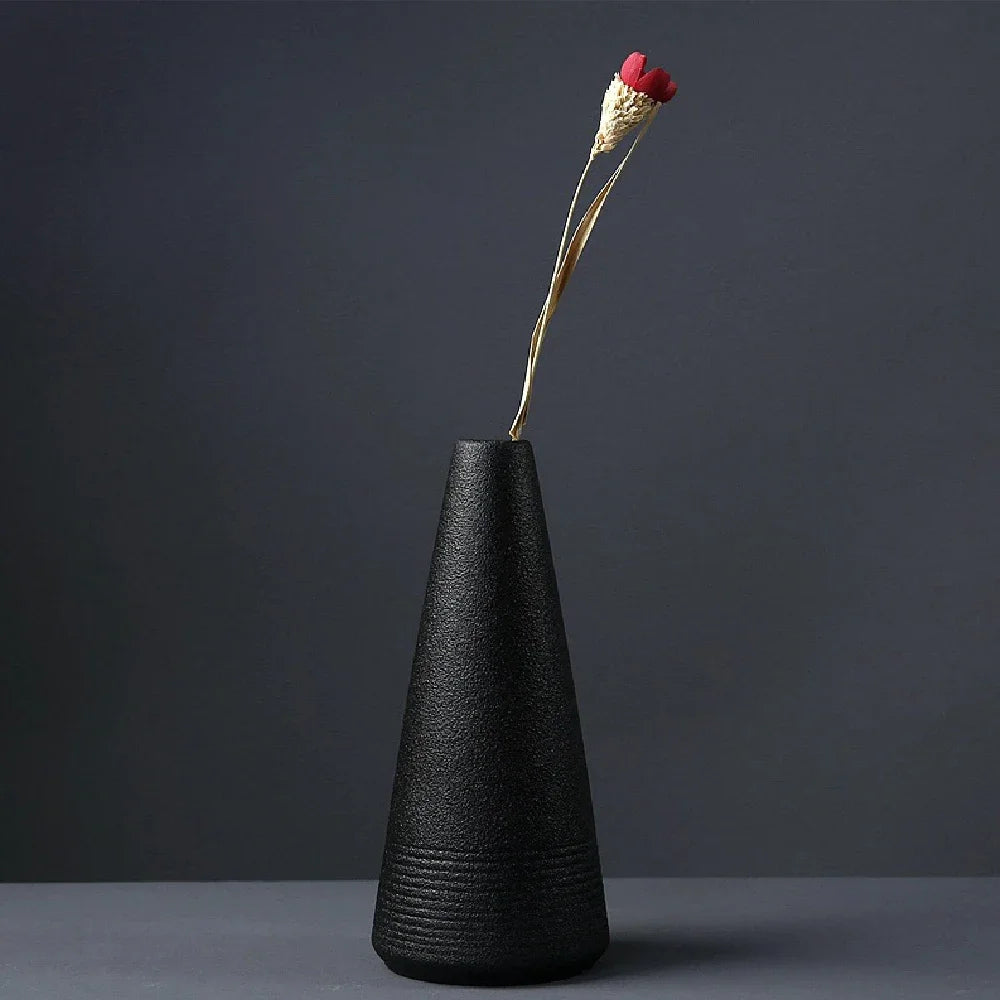 Mini Japanese Black Vase