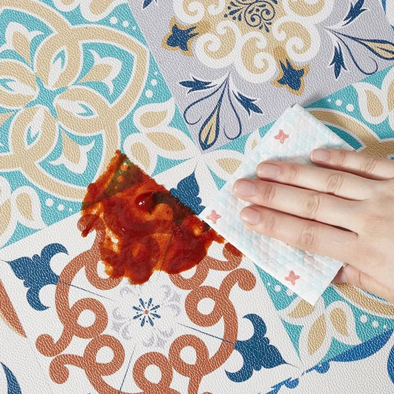 Carpet for Kitchen Floor Mat Pvc Waterproof Anti-slip Area Rug Home Decoration Long Foot Mats  Alfombra Cocina 주방 카펫 Ковер