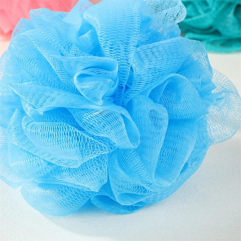 Flower Bath Sponge Balls