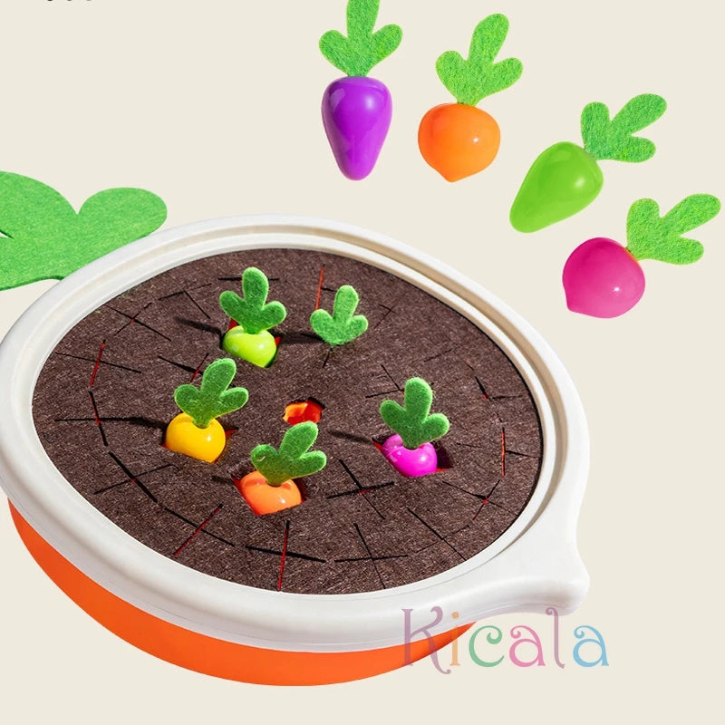 Pull-Carrot Toy Set