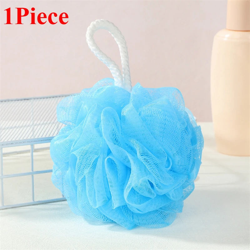 Flower Bath Sponge Balls