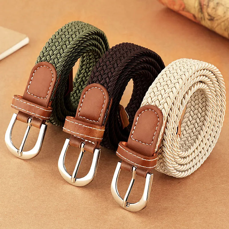 Elastic Woven Belt Unisex