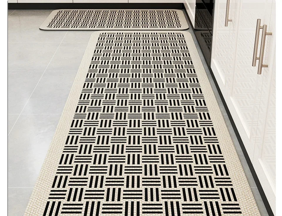 Carpet for Kitchen Floor Mat Absorbent Rug Soft Diatom Mud Anti-slip Foot Mats Home Decoration Non-slip Area Rugs 주방 카펫