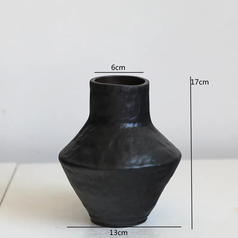 Rough Ceramic Zen Vase