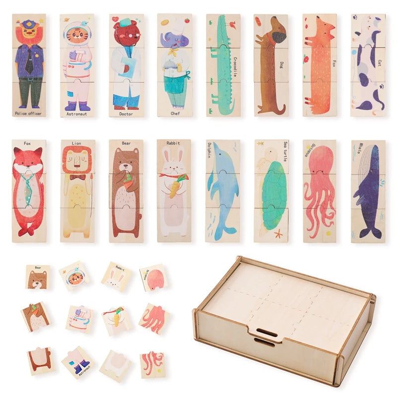 Wooden Puzzle 48 Pieces