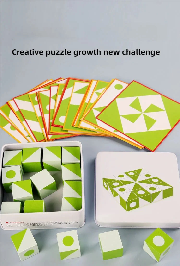 Logic 3D Wooden Puzzle