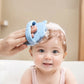 Baby Hair Brush Soft Hair Scalp Massager For Kids Gentle Bathing Shower Head Scrubber Cute Bear Design