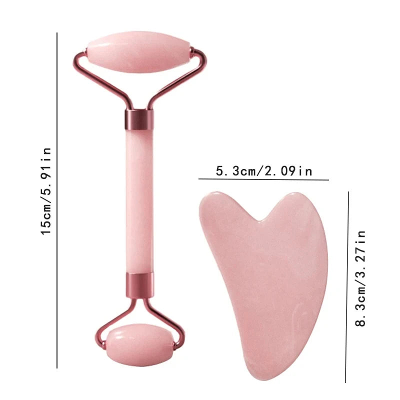 Pink Jade Face Roller