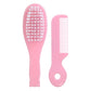 Baby Hair Brush & Comb Set Children Hair Brush Soft Nylon Bristle Cradle Caps Hair Brush for Toddler Infant  Massage Dropship