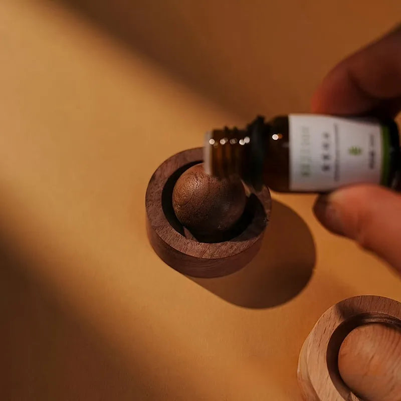 Rotating Wood Car Diffuser