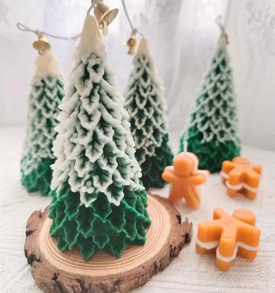 Christmas Cedar Tree Candle