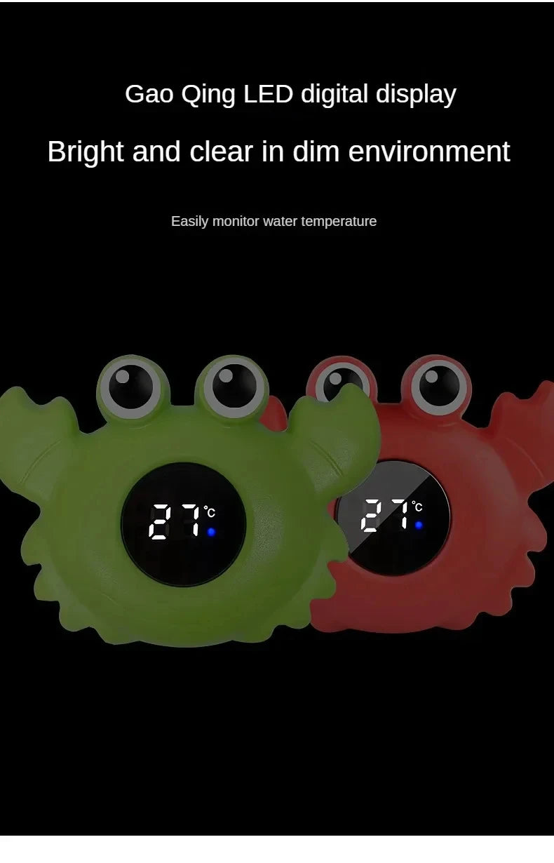 Baby Bath Temperature LED Display Temperature Meter Floating Digital Water Baby Bath Temperature Meter Tester Safety Cartoon