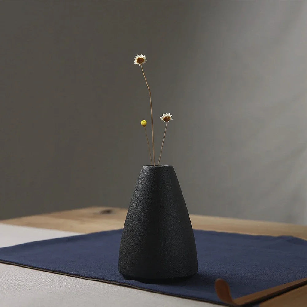 Mini Japanese Black Vase