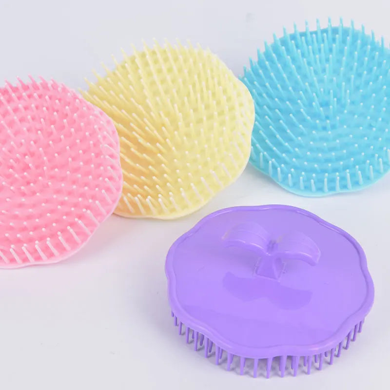 Shampoo Brush Adult Scalp Brush Soft Glue Comb Long Hair Hair Scalp Head Massage