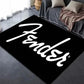 Fender Guitar Carpet for Living Room Decoration Large Area Comfortable Resistant To Dirt Non-slip Rug Flannel Bedroom Floor Mat