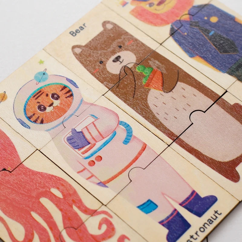 Wooden Puzzle 48 Pieces