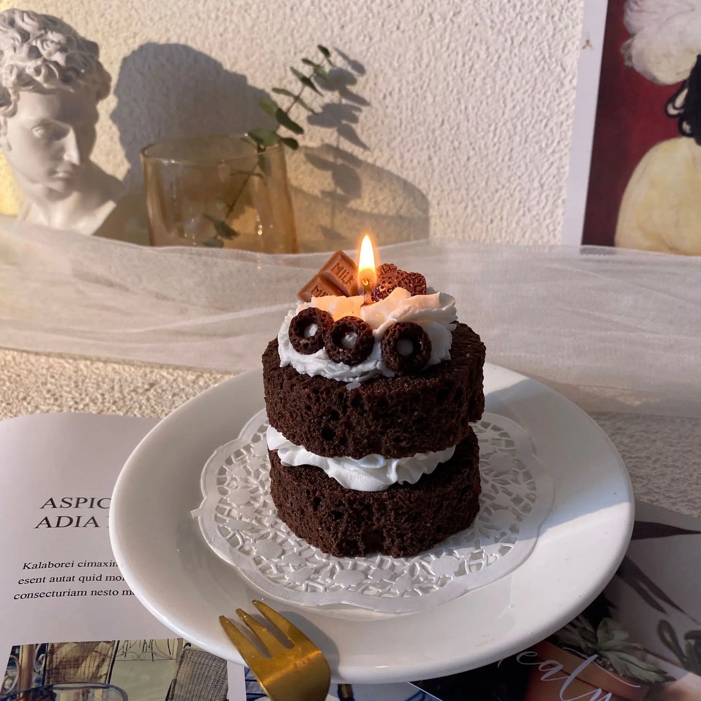 Chocolate Cake Scented Candle