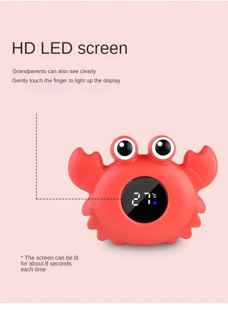 Baby Bath Temperature LED Display Temperature Meter Floating Digital Water Baby Bath Temperature Meter Tester Safety Cartoon