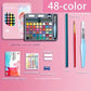 Color Pure Color Watercolor Painting Set Portable Painting Beginner Painting,Art Supplies,School Supplies
