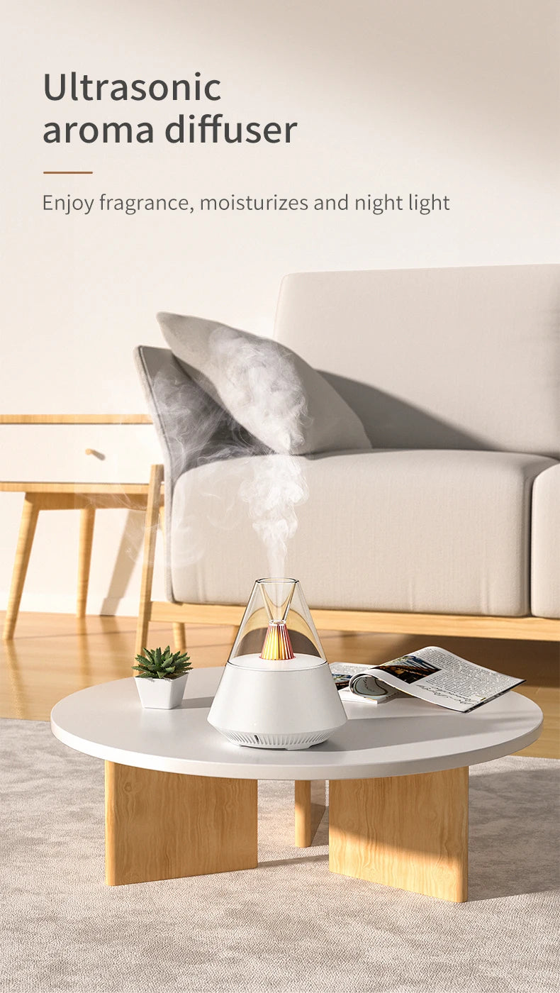 Ultrasonic Diffuser with Light