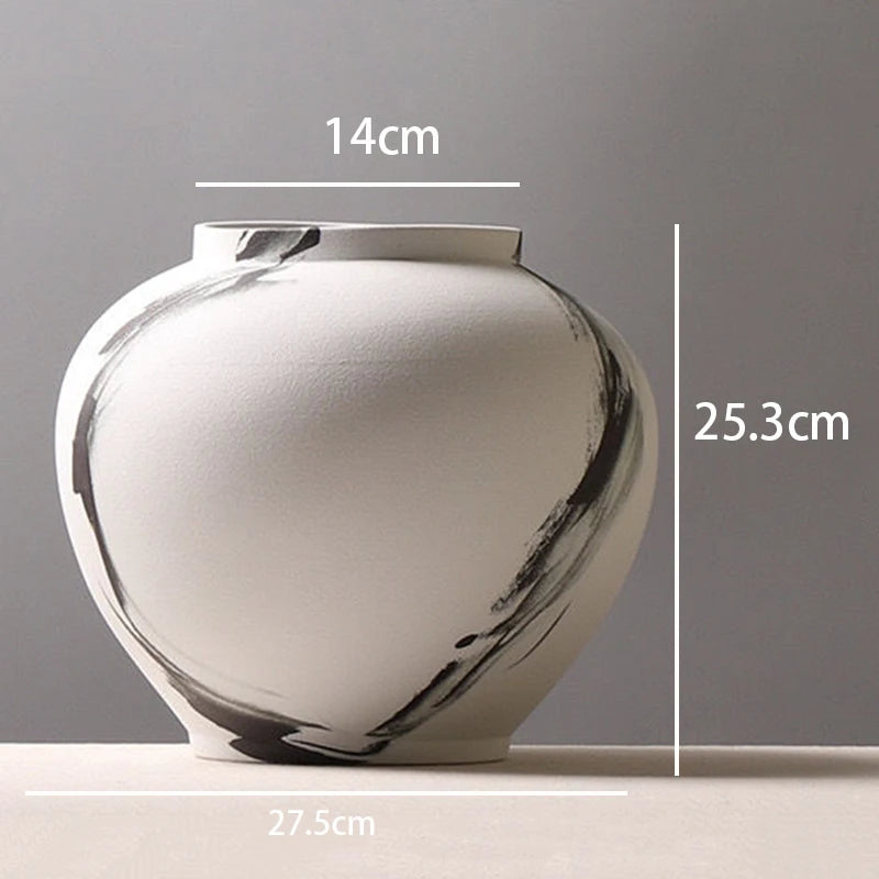 Large Nordic Minimal Vase