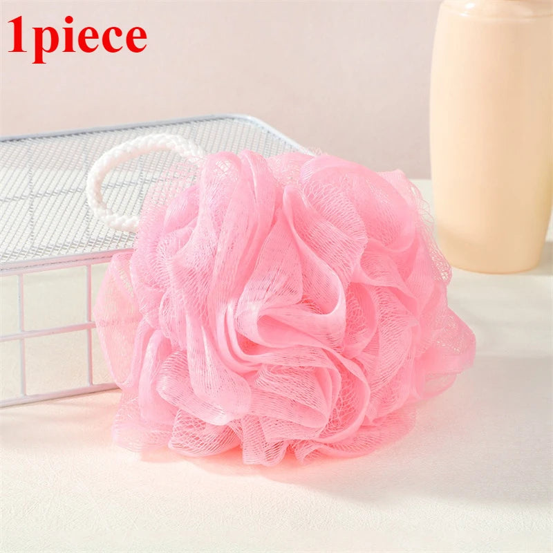 Flower Bath Sponge Balls