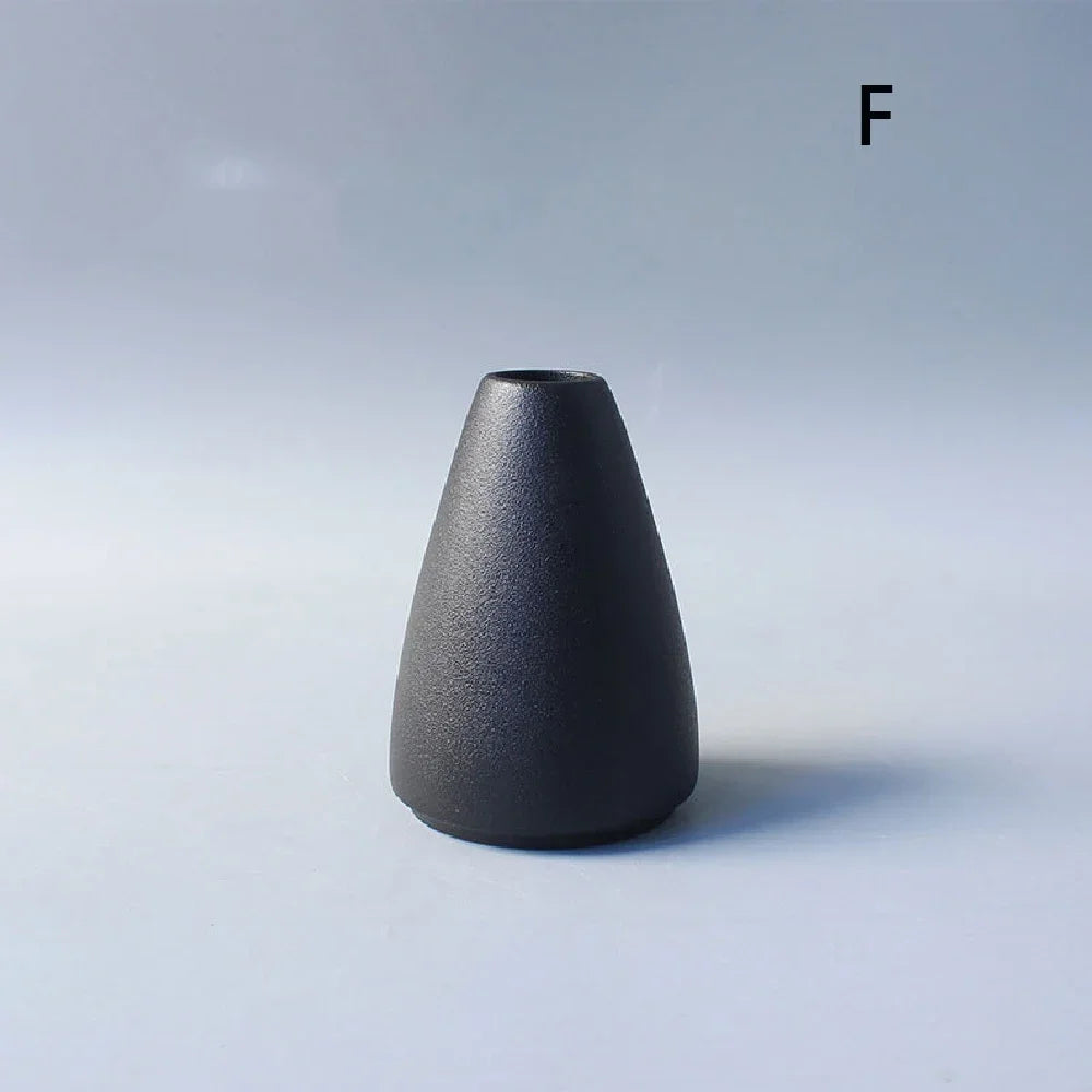 Mini Japanese Black Vase