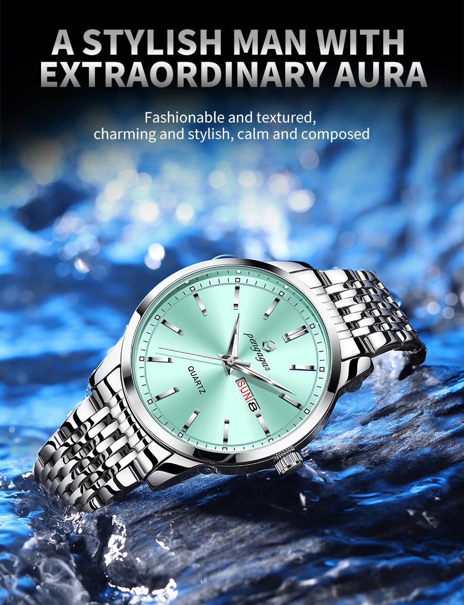 New Fashion Quartz Wristwatches Casual Sport Military Watch For Men Top Brand Luxury Waterproof Watch Men's Relogio Feminino