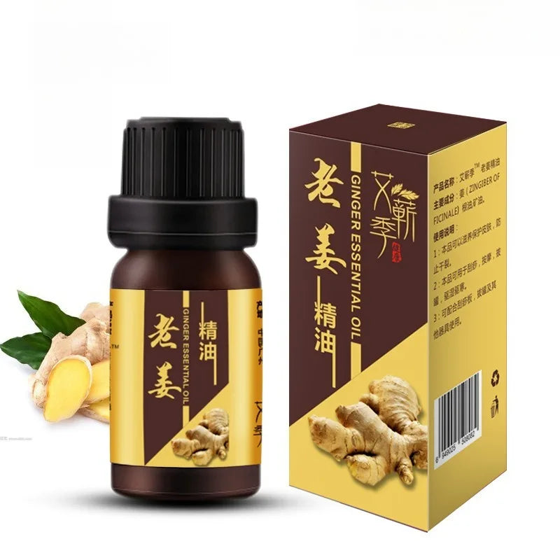 10ml Natural Plant Essential Oil Face and Body Skin Care Moisturizing Massage Shoulder and Neck Conditioning Essential Oil
