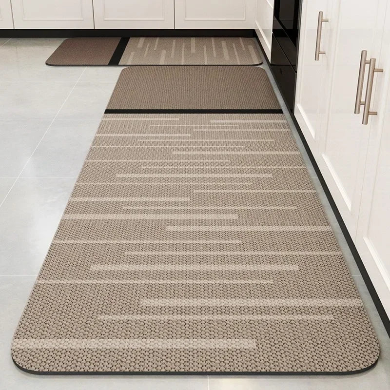 Carpet for Kitchen Floor Mat Absorbent Rug Soft Diatom Mud Anti-slip Foot Mats Home Decoration Non-slip Area Rugs 주방 카펫