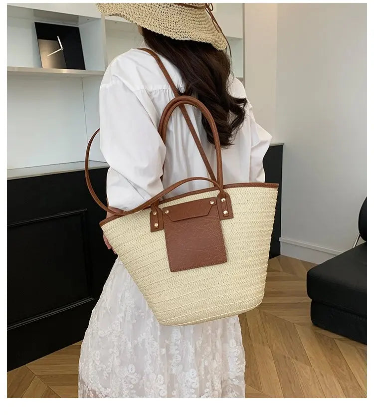 Elegant Leather Tote