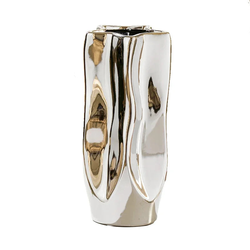 Silver Electroplated Vase