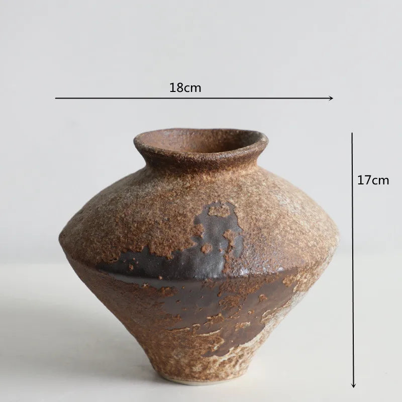 Rough Ceramic Zen Vase