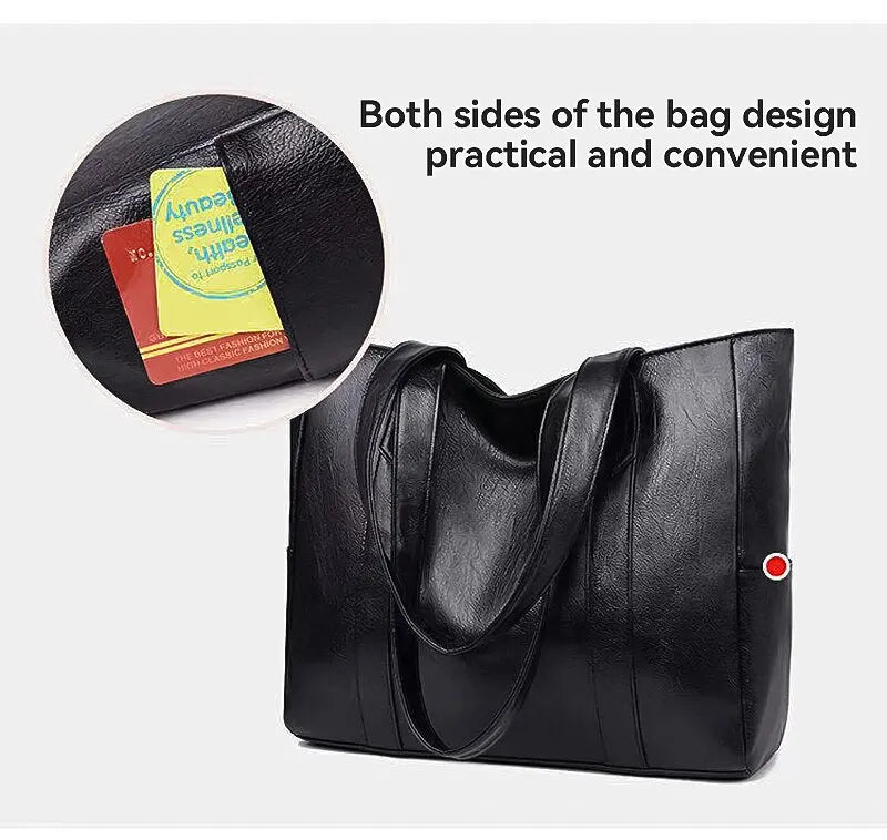 Vegan Retro Large Tote