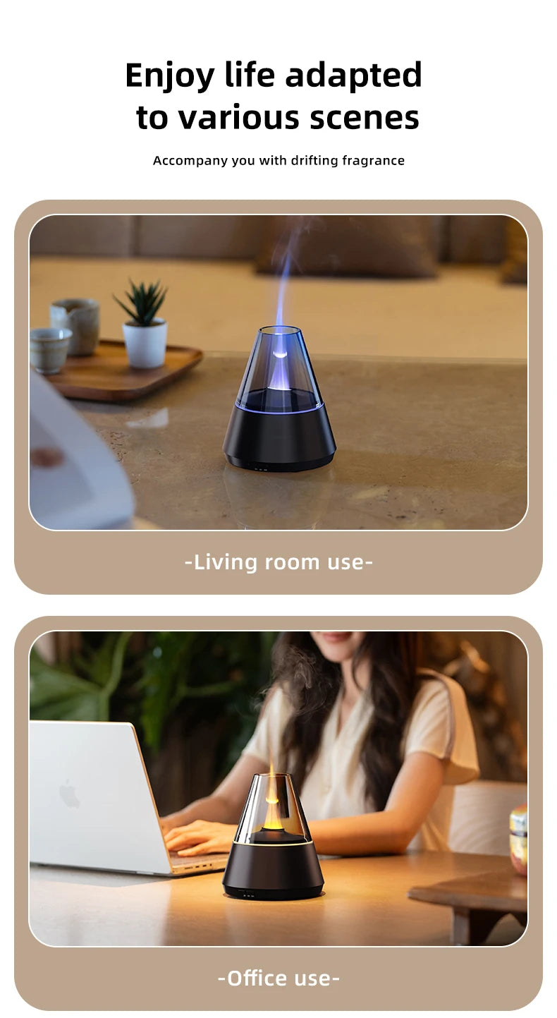Cool-Mist Diffuser with Light